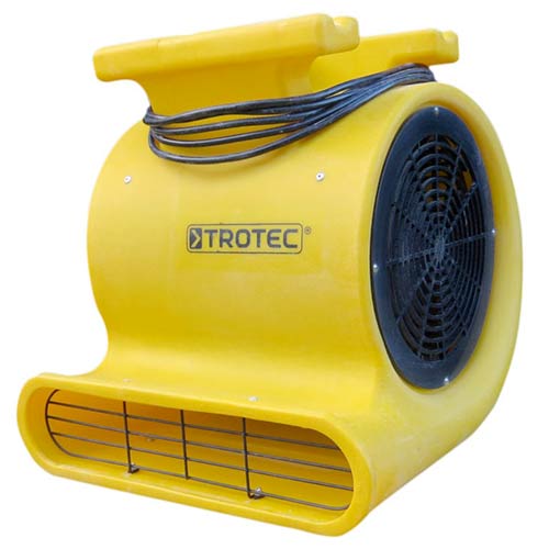 droogapparatuur verhuur ventilator