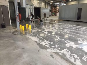 sprinklerinstallatie geknapt